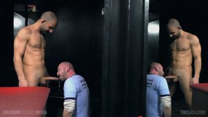 PUBLIC MEAT (Movie Pre-Release Scene): Rough Face Fuck