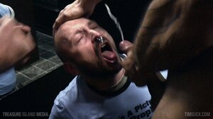 PUBLIC MEAT (Movie Pre-Release Scene): Rough Face Fuck