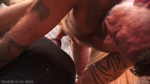 SUCK DICK SAVE THE WORLD 6 (Movie Pre-Release Scene): "Deep Throat" Ray Dalton & Aleks Ryder